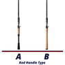 13 Fishing Jinx Casting Rod Handle comparison chart