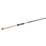 St. Croix Premier Spinning Rod model SCPS70HF2 full rod closeup of reel seat and cork handle