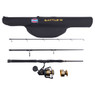 Penn Battle IV Travel Spinning Combo 3 piece rod, model 6000 reel and  spare spool, and travel case 