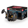 Penn Squall Lever Drag 2-Speed Conventional Reel model SQL16VS in front of Penn Squall box