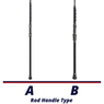 Penn Carnage III Surf Spinning Rod handle comparison chart