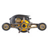 Penn Fathom Low Profile Casting Reel model FTH200LP handle A side view of handle