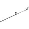 Shakespeare Ugly Stik Elite Salmon & Steelhead Casting Rod showing PVD coated Ugly Tuff one piece stainless steel guide and Clear Tip design