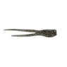 Bobby Garland Split Tail Soft Bait color Smoke Silver