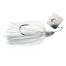 Food Chain Grass Master Bladed Jig color Pearl - Silver Blade