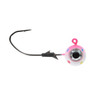 Eagle Claw Lazer Sharp Pro-V Eagle Eye Ball Jig Head color Pink Wonderbread Glow