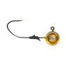 Eagle Claw Lazer Sharp Pro-V Eagle Eye Ball Jig Head color Walleye