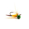 Widow Maker Lures Tungsten Hammer Fly Ice Jig color Orange