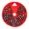 Eagle Claw Removeable Split Shot Assortment 124 pieces