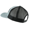 FishUSA Trucker Patch Hat back angle showing black mesh and adjustable snapback