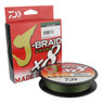 Daiwa J-Braid Grand X8 Braided Fishing Line color Dark green 150 yd spool and box 