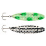 Moonshine Lures Hammered Moonchip Spoon color Bad Toad