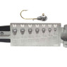 Do-It Teardrop with Wire Keeper Jig Mold for sizes 1/16, 1/8, 3/16, 1/4, 5/16, 3/8, & 1/2 oz. jig is for display purposes only
