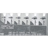 Do-It Freestyle Jig Mold sizes 1/32, 1/16, 3/32, 1/8, 5/32, & 3/16 oz.