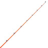 Whisker Seeker FMJ V2 Casting Rod color Blaze Orange close up of tip