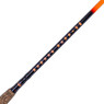 Whisker Seeker FMJ V2 Casting Rod color Blaze Orange close up of blank