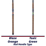 Whisker Seeker FMJ V2 Casting Rod handle comparison chart