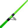 Whisker Seeker FMJ V2 Spinning Rod color Toxic Green close up of guide