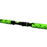 Whisker Seeker HogSeeker Spinning Rod color Toxic Green close up of reel seat