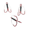 All three Draggin Master Weedless Triple Stinger Treble Hooks