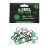 4REEL Heavy Duty Sinker Slides color Green in package