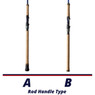 St. Croix Legend Tournament Inshore Spinning Rod handle comparison