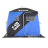 Clam X-400 Thermal Hub Ice Shelter front view of shelter