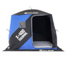 Clam X-400 Thermal Hub Ice Shelter front view with door open