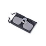 Carson Clip-N-Flip Magnifier on top of included protective pouch
