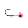 Widow Maker Tungsten Panfish Jigheads - Size 8 color Pink-White Glow
