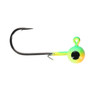 Widow Maker Tungsten Panfish Jigheads - Size 2 color Firetiger Glow