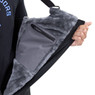 IceArmor Men's SubZero Float Bib color Black close up of inside pocket