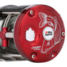 Abu Garcia C3 Carp Special Casting Reel close up of side showing etched Carp details