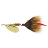 Mepps Dressed Aglia Spinner color Gold Blade with Brown Tail