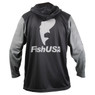 FishUSA Black Ops Hooded Performance Fishing Shirt back