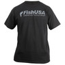 FishUSA Status Short Sleeve T-Shirt color Graphite front