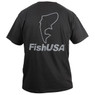 FishUSA Status Short Sleeve T-Shirt color Graphite back