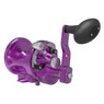 Avet MXL G2 Two-Speed Lever Drag Conventional Reel color Purple right hand with Glide Plate