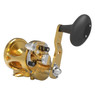 Avet SX G2 Lever Drag Conventional Reel color Gold right handed with Glide Plate