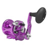 Avet SX G2 Lever Drag Conventional Reel color Purple right handed with Glide Plate