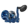 Avet MXL MC G2 Two-Speed Lever Drag Conventional Reel color Blue right hand with Glide Plate