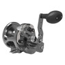 Avet JX G2 Two-Speed Lever Drag Conventional Reel color Gunmetal right hand with Glide Plate