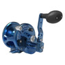 Avet JX MC G2 Two-Speed Lever Drag Conventional Reel color Blue right hand without Glide Plate