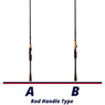 13 Fishing Enzo Spinning Rod handle comparison chart