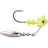 VMC Tungsten Microscope Flash Underspin Jig Head color Chartreuse