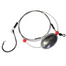 Eagle Claw Lazer Sharp Inline Circle Hook Ready Rig with coated steel wire leader