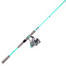 Okuma Pulse Wave All-Purpose Spinning Combo color Sea Foam