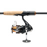 Shimano Nexave Spinning Combo model PNEXC3000HGFJNEXS70MH2A close up of reel