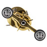 Shimano Calcutta Conquest MD Round Casting Reel close up of handle