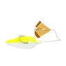 Keitech Tee Bone Buzzbait color Chartreuse White - Gold Blade